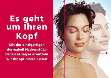 NackenstützBedarfsAnalyse Test - das für Sie passende dormabell Cervical Nackenstützkissen