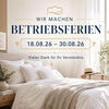 Betriebsferien 18.08. - 30.08.2025