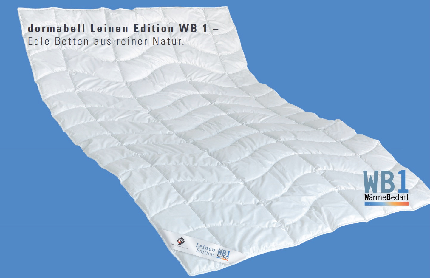dormabell Leinen Edition WB1 - Edle Betten aus reiner Natur